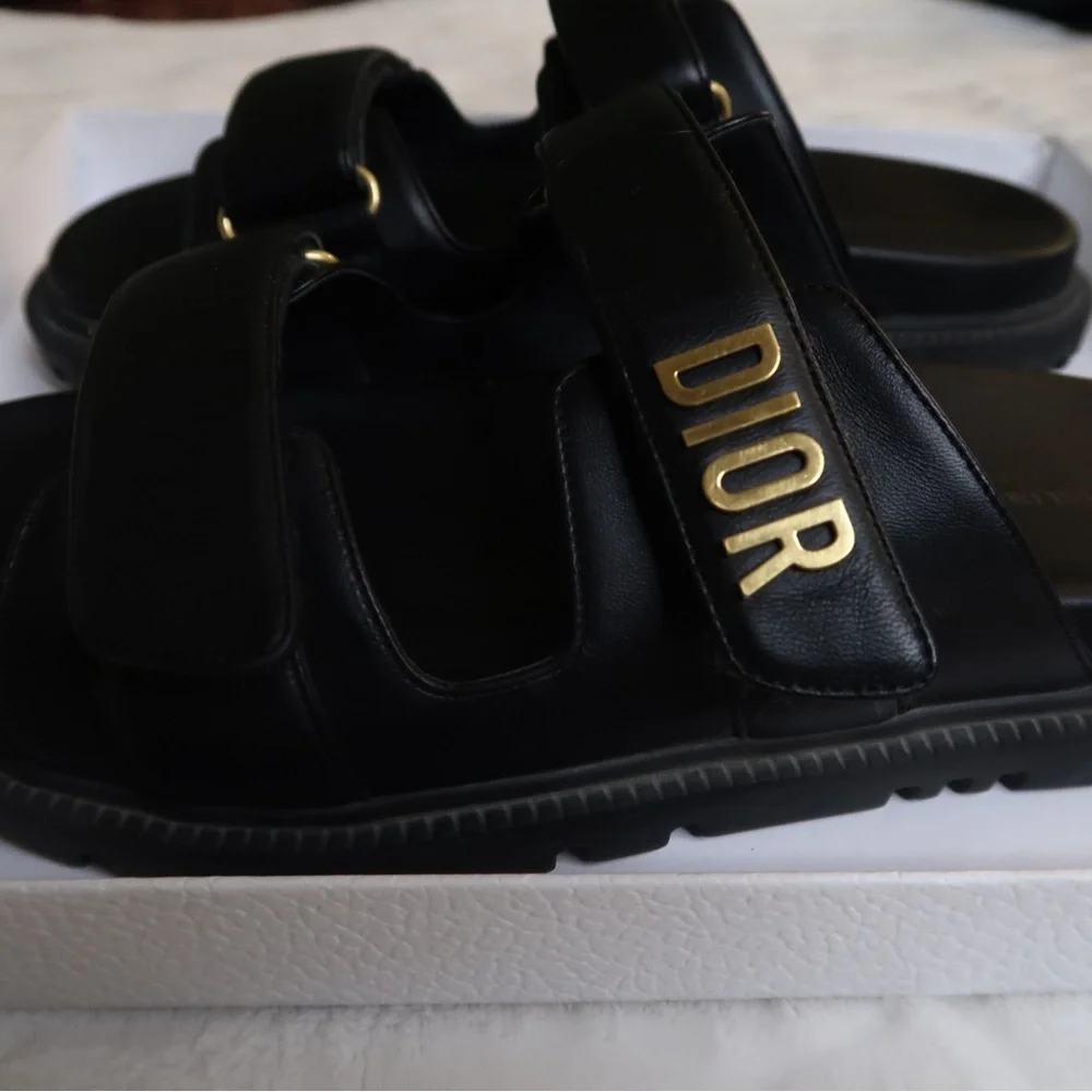 DIORact Slide Lambskin Black - Picture 5 of 15